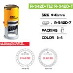 Dater Stamp with 24 Hours Stamp